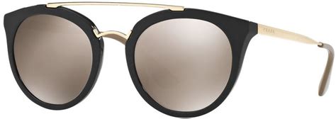 prada 23ss sunglasses mm|Prada Brown Mirror Gold Sunglasses PR 23SS 1AB1C0 52.